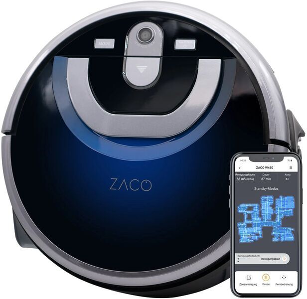 ZACO W450 Robot mop | wit
