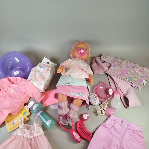 Zapf Creation Baby Born Puppe - Spielset mit Zubehör | mehrfarbig 1