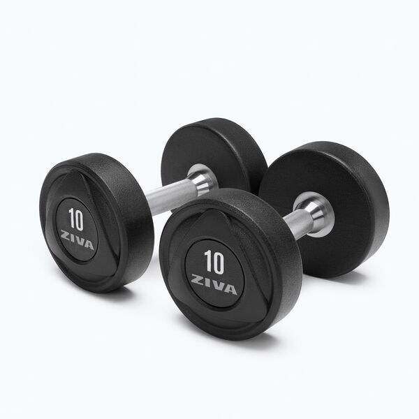 ZIVA Urethane Dumbbell Set | 10 - 40 Kg | black 1