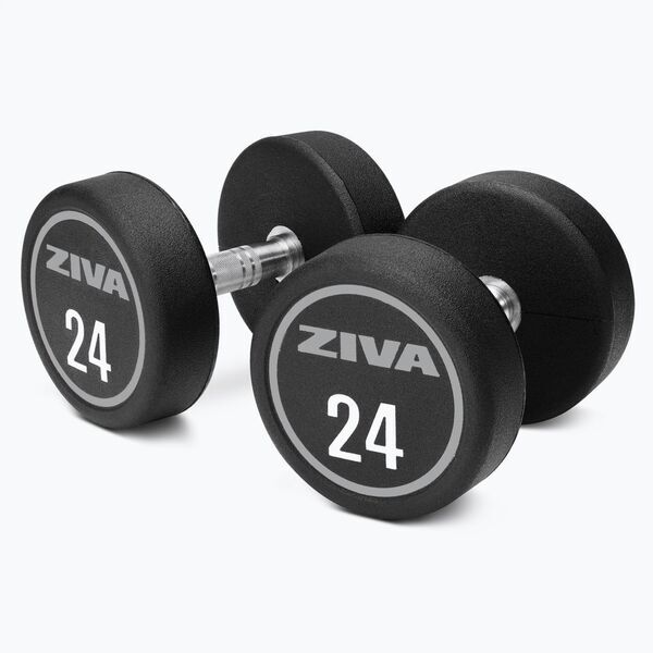 ZIVA Urethane Dumbbell Set | 10 - 40 Kg | black 2