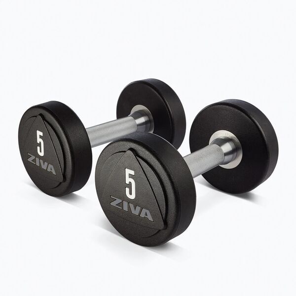 ZIVA Urethane Dumbbell Set | 10 - 40 Kg | black 3