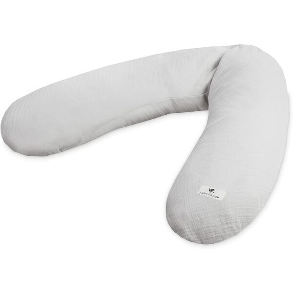 Julius Zöllner Musselin Stillkissen | grau 1