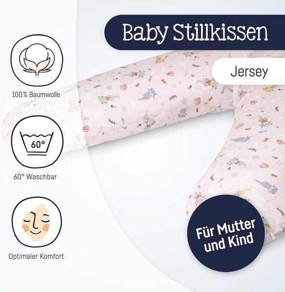 Zöllner Jersey Stillkissen | rosa 3