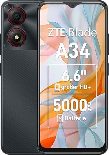 ZTE Blade A34 | 64 GB | Dual-SIM | grau 1
