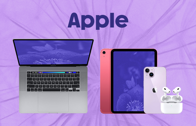 iPhones, MacBooks, iPads, Apple Watches...