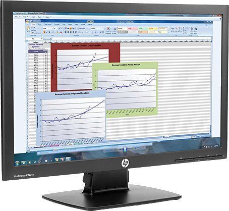 HP ProDisplay P222va | 21.5" | schwarz 2