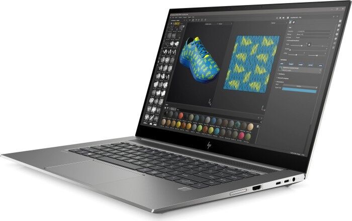 HP ZBook Studio G7 | i7-10850H | 15.6" | 32 GB | 1 TB SSD | FHD | FP | Tastaturbelysning | Nvidia RTX 3000 Mobile | Win 11 Pro | US 2