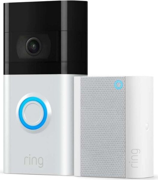 Ring Video Doorbell 3 Plus | schwarz/silber