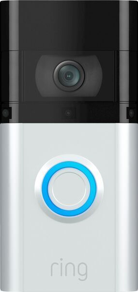 Ring Video Doorbell 3 Plus | preto/prateado