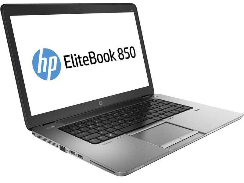 HP EliteBook 850 G2 | i5-5200U | 15.6" | 8 GB | 256 GB SSD | FHD | Kamera internetowa | Win 10 Pro | DE