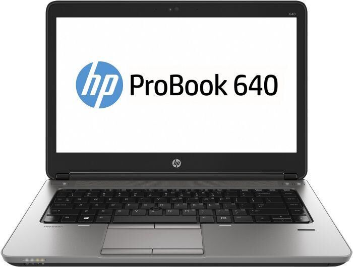 HP ProBook 640 G1 | i3-4000M | 14" | 16 GB | 128 GB SSD | Webkamera | Win 10 Pro | US