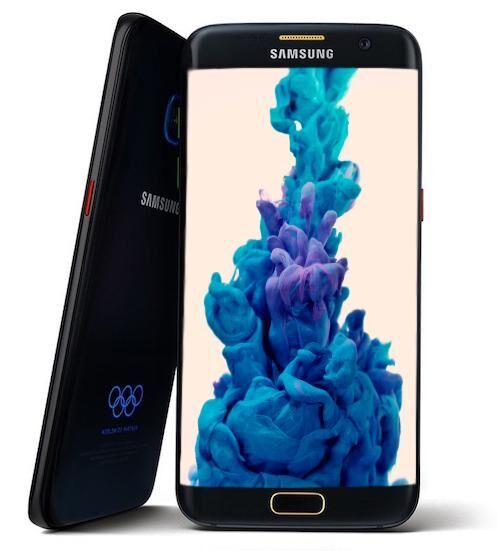 Samsung Galaxy S7 edge Olympic Games Limited Edition | schwarz | 32 GB