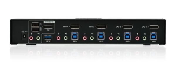 Iogear 4-Port DisplayPort 1.2 KVMP Switch | black 3