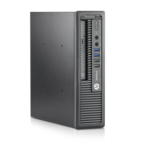 HP EliteDesk 800 G1 USDT | i5-4570S | 8 GB | 128 GB SSD | DVD-RW | Win 10 Pro