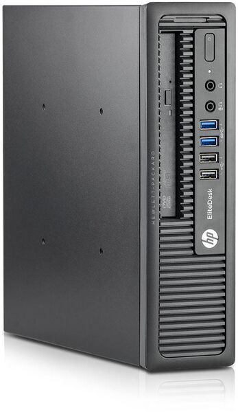 HP EliteDesk 800 G1 USDT | i5-4570S | 4 GB | 160 GB HDD | DVD-RW | Win 10 Pro