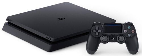 Sony PlayStation 4 Slim 1 TB 1 Controller nero (Ricondizionato)