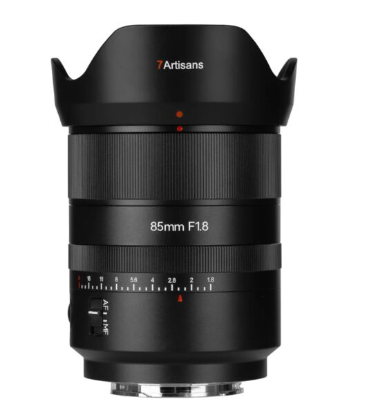 7artisans 85mm f1.8 AF Sony E | black 1