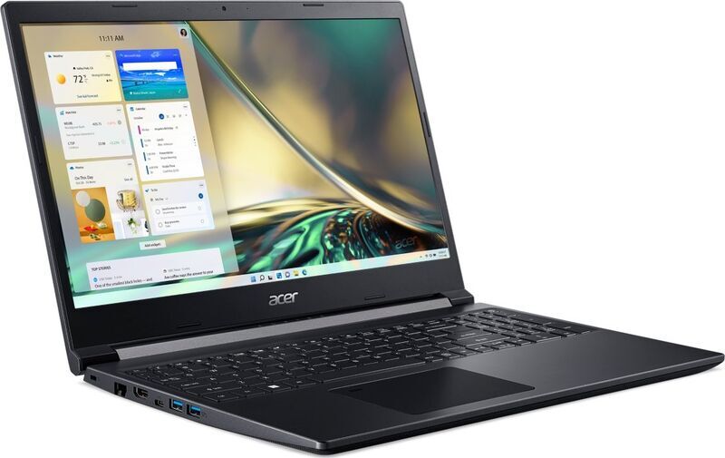 Acer Aspire 7 A715-43G | Ryzen 5 5625U | 15.6" | 16 GB | 512 GB SSD | FP | Win 11 Home | DE 2