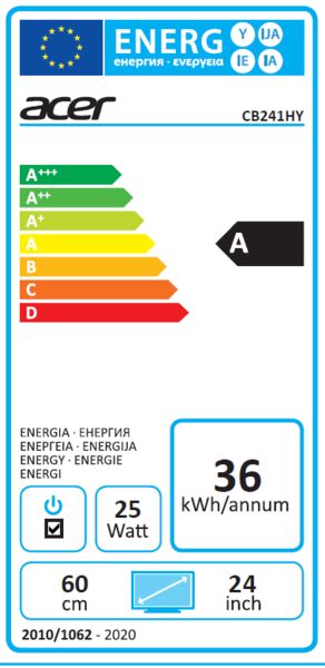Acer CB241HY | 23.8" | black 4