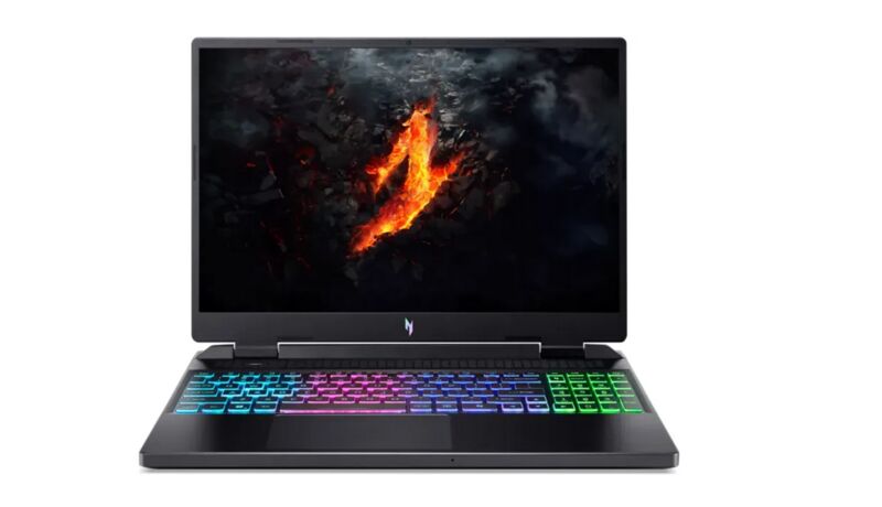 Acer Nitro 16 | Ryzen 9 8945HS | 16" | 16 GB | 120 GB SSD | Win 11 Home | IT 1