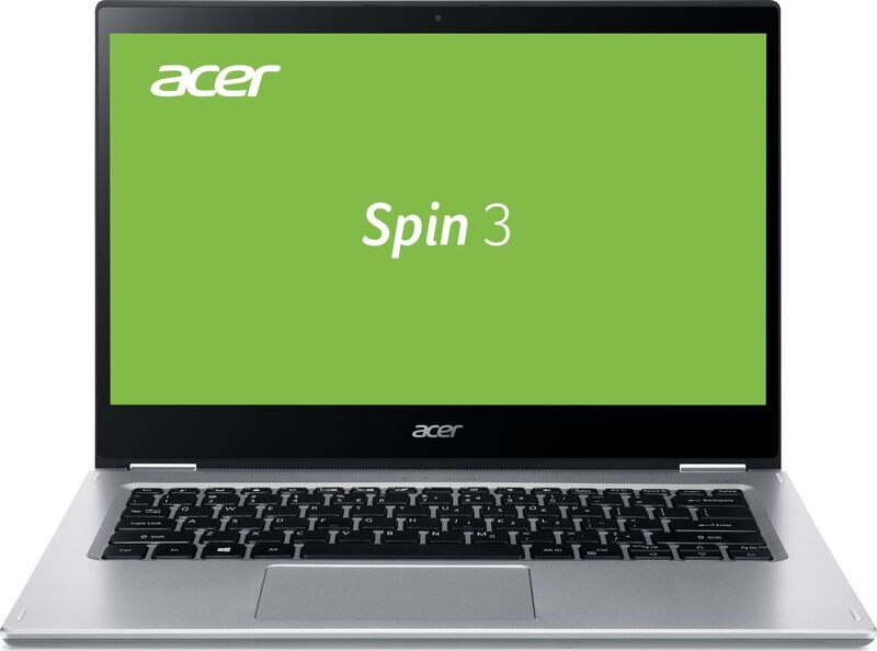 Acer Spin 3 SP314-21 | Ryzen 3 3250U | 14" | 8 GB | 256 GB SSD | Win 10 S | DE