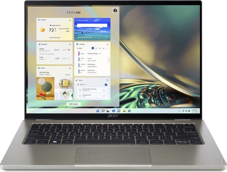 Acer Spin 5 SP514-51N | i7-1260P | 14" | 16 GB | 1 TB SSD | WQXGA | Stylus | Win 11 Home | CH 1