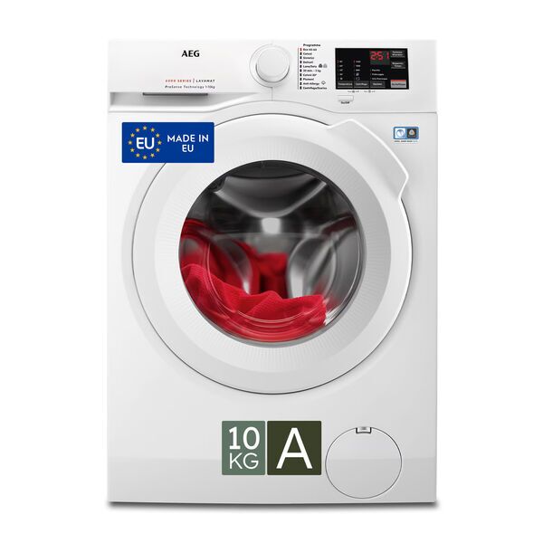 AEG 6000 ProSense® L6FBI145 Frontlader Waschmaschine 10 kg | 24 Monate Herstellergarantie | weiß 1