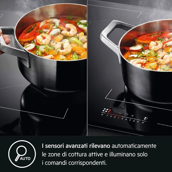 AEG 6000 TotalFlex IKE86683FB Induktionskochfeld | 24 Monate Herstellergarantie | schwarz 2