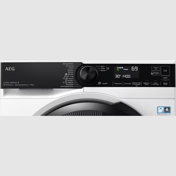 AEG 7000 ProSteam® UniversalDose LR7H116BY Frontmatad tvättmaskin 11 kg | 24 månaders tillverkargaranti | vit/svart 2