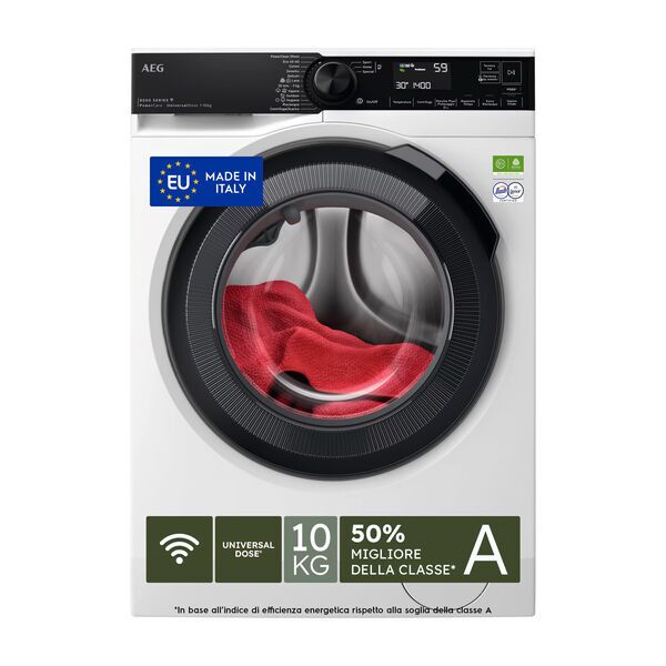 AEG 8000 PowerCare LR8FH104VY Front-loading washing machine 10 kg | 24-month manufacturer's warranty | white 1