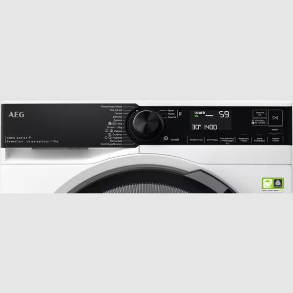 AEG 8000 PowerCare LR8H14AAY Front-loading washing machine 10 kg | 24-month manufacturer's warranty | white/black 2