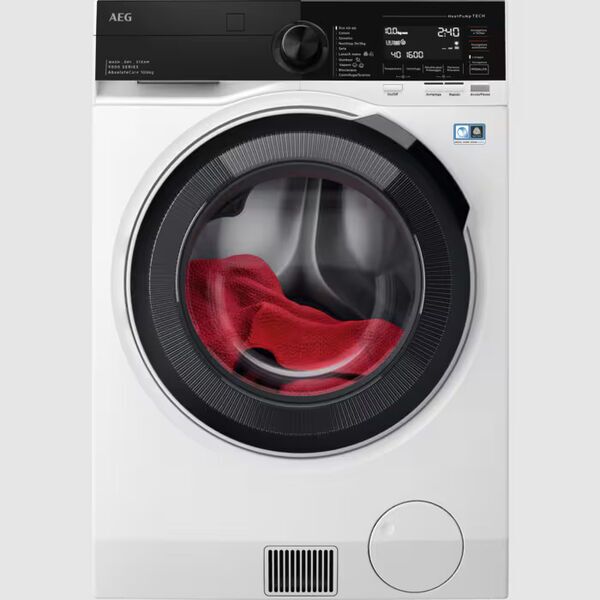 AEG ÖKOKombi Serie 9000 AbsoluteCare LWR9C166BB Washer-dryer 10 kg | 24-month manufacturer's warranty | white/black 1