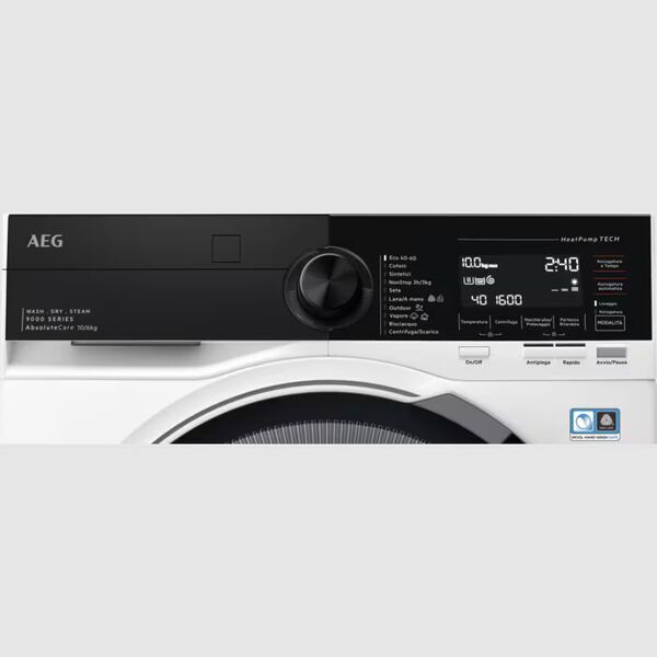 AEG ÖKOKombi Serie 9000 AbsoluteCare LWR9C166BB Washer-dryer 10 kg | 24-month manufacturer's warranty | white/black 2