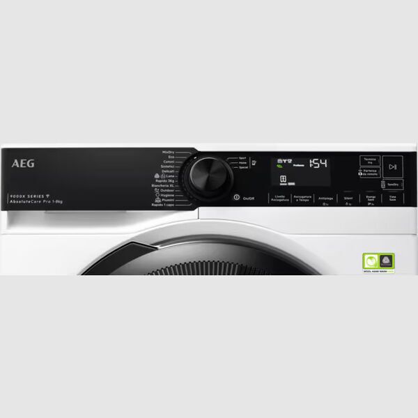 AEG 9000 AbsoluteCare TR9H83AAY clothes dryer 8 kg | 24-month manufacturer's warranty | white/black, image 2 of 5