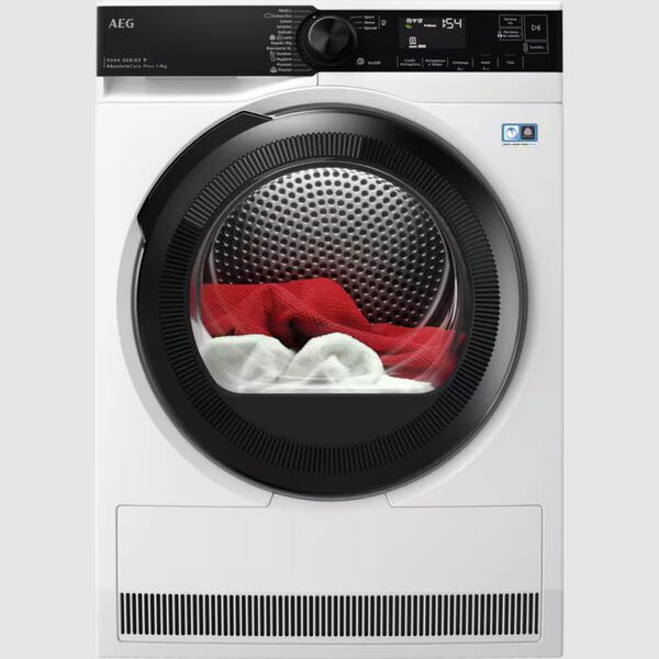 AEG 9000 AbsoluteCare TR9H92BY Asciugatrice 9 kg | 24 mesi di garanzia del produttore | bianco/nero 1