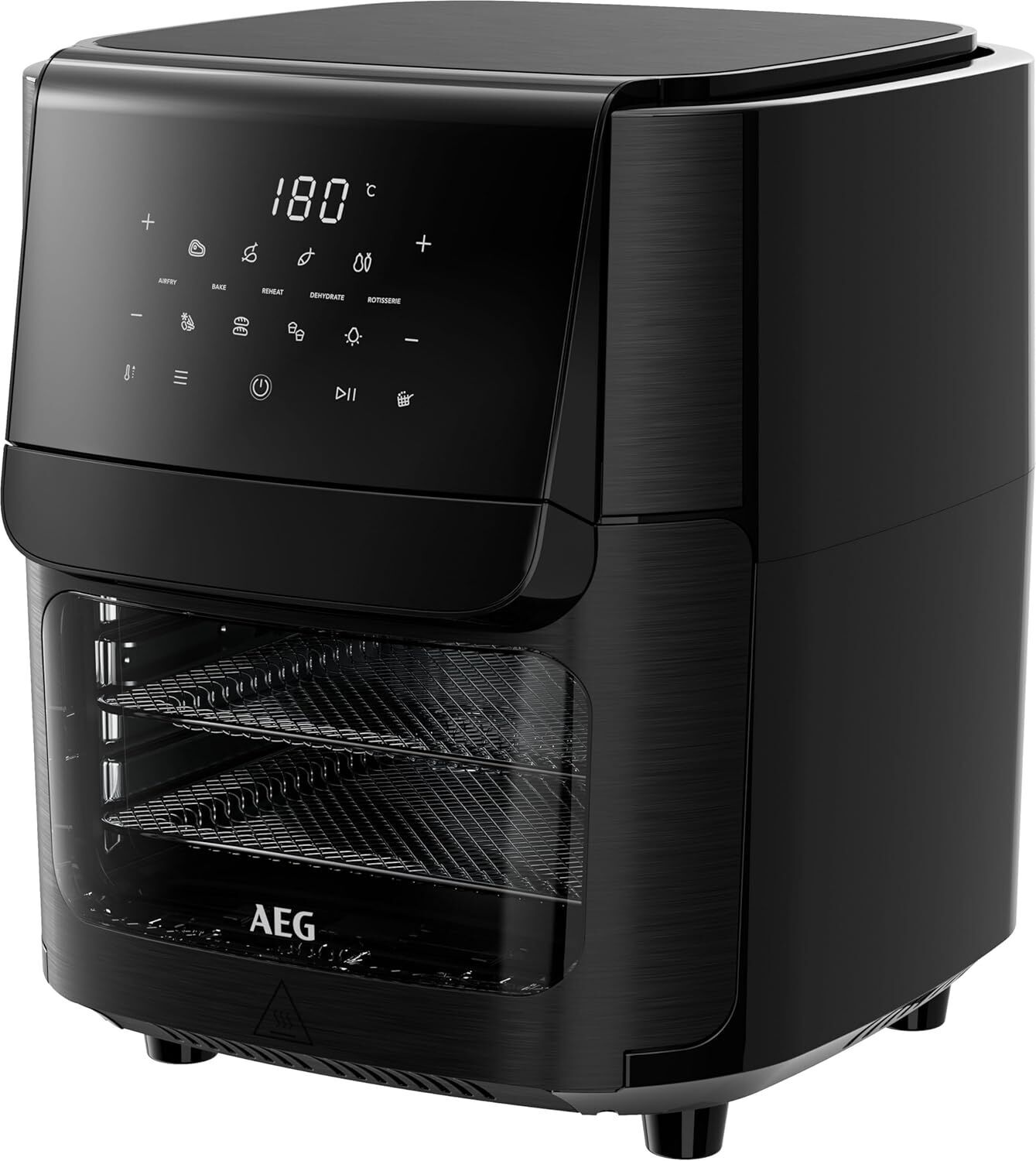 AEG AAF12B Heißluftfritteuse XXL 8000 - Multi-Combo Fassungsvermögen 12 l schwarz