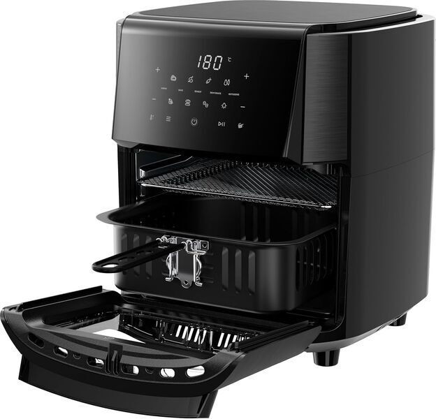 AEG AAF12B Heißluftfritteuse XXL 8000 - Multi-Combo | Fassungsvermögen 12 l | schwarz 3