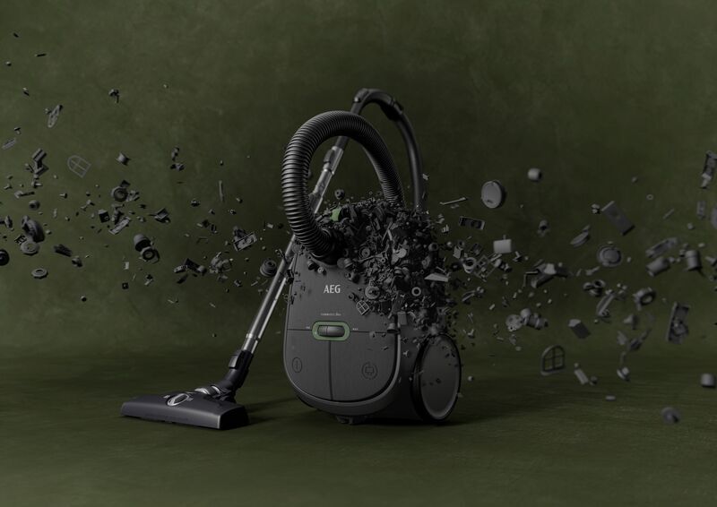 AEG CLEAN 6000 ÖKO Bodenstaubsauger | Granite Grey recycled 5