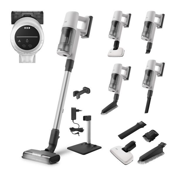 AEG AP61HB21SH 6000 Akku-Staubsauger | bis zu 50 Min. Laufzeit | Shell White 1