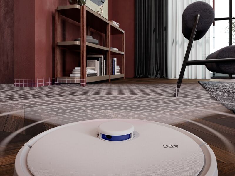 AEG AR71UW2SW 7000 Staubsaugerroboter mit Wischfunktion inkl. Absaugstation | Shell White 4