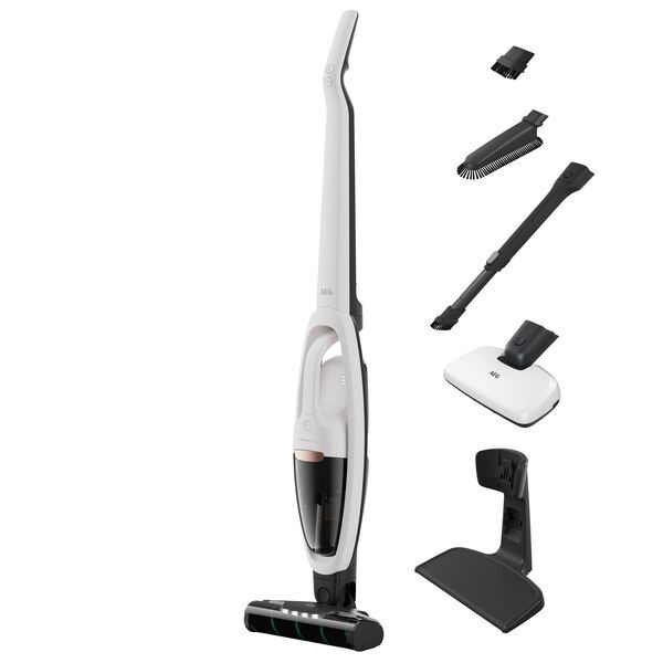 AEG AS52HP25SH HYGIENIC 5000 Akku-Staubsauger | bis zu 55 Min. Laufzeit | Shell White 1