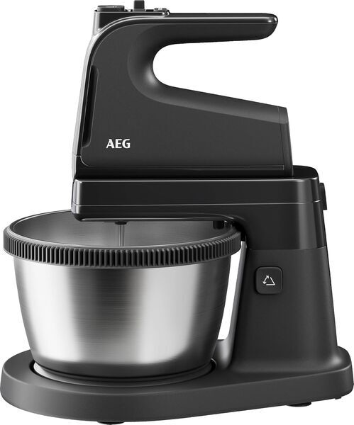 AEG ASM4B 5000 Mixer | 500W Motor | 5 Stufen | Turbo | spülmaschinenfest | Granite Grey 2