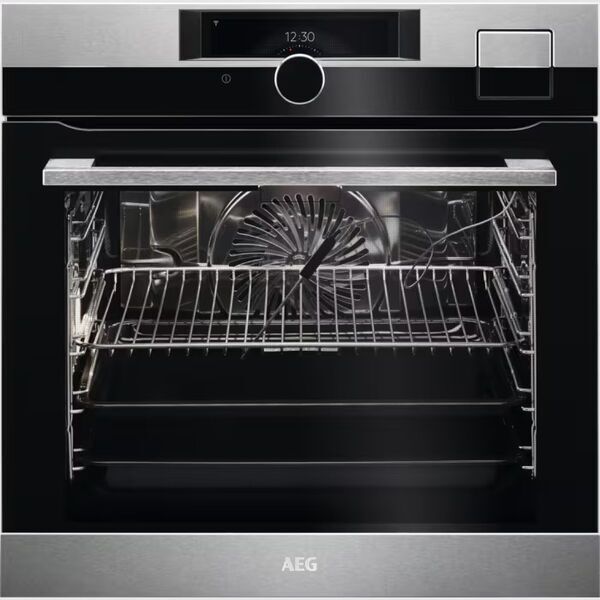 AEG BSK999330M CookView SteamPro Serie 9000 Forno a vapore | 24 mesi di garanzia del produttore | nero/argento 1