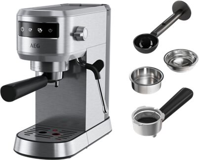 AEG EC6-1-6ST Gourmet 6 Espresso Siebträger Kaffeemaschine