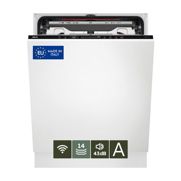 AEG FSE76738P 7000 GlassCare Built-in dishwasher | 24-month manufacturer's warranty | white 1
