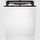 AEG FSE76738P 7000 GlassCare Built-in dishwasher | 24-month manufacturer's warranty | white thumbnail 2/3