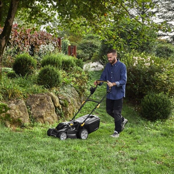 Alpina AL1 34 LI Tondeuse à gazon sans fil | noir/jaune 3
