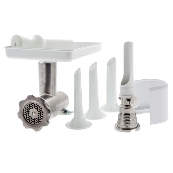 Ankarsrum Fleischwolf Mittleres Paket | silber/weiß 1
