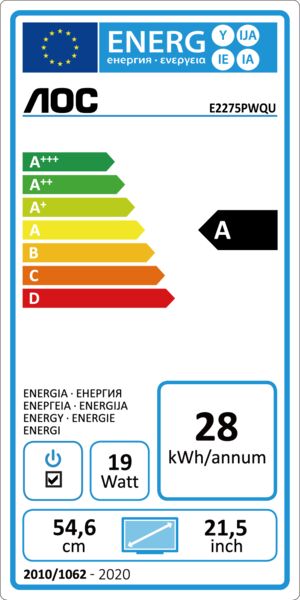 AOC E2275PWQU | 21.5" | sort 4