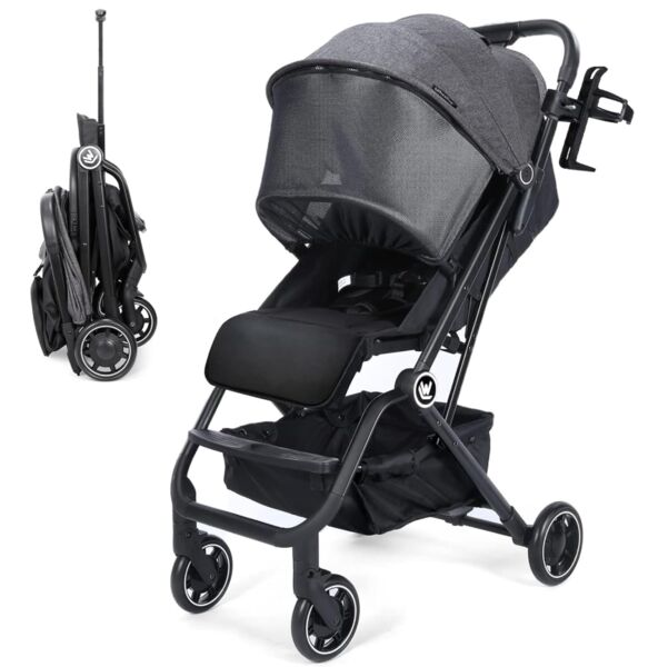 Aoodil travel stroller | black, image 1 of 1